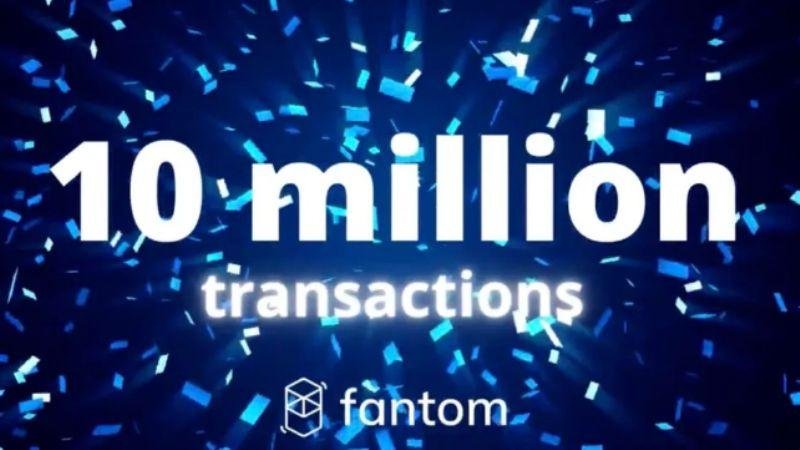 Read more about the article Fantom Registers 10 Million Transactions on its Blockchain at Record Speed
